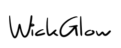 WickGlow - logo